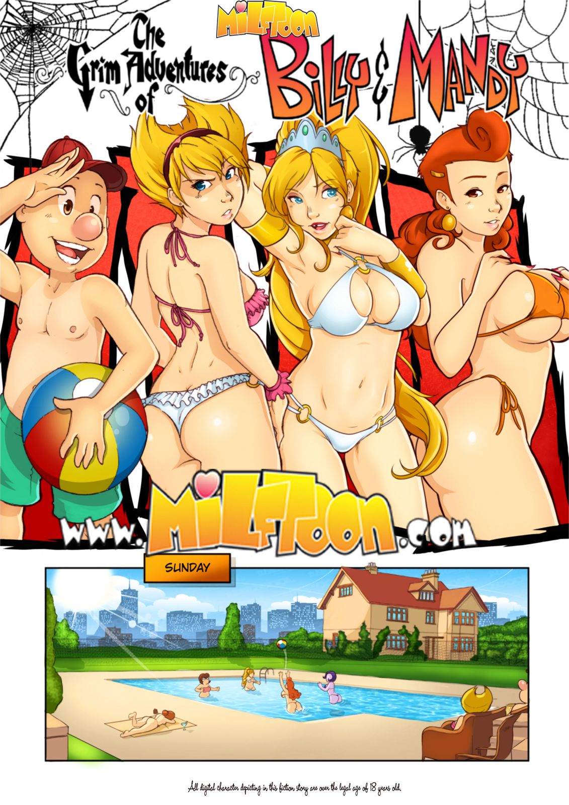 Billy And Mandy (The Grim Adventures of Billy & Mandy) [MILFToon] Porn Comic