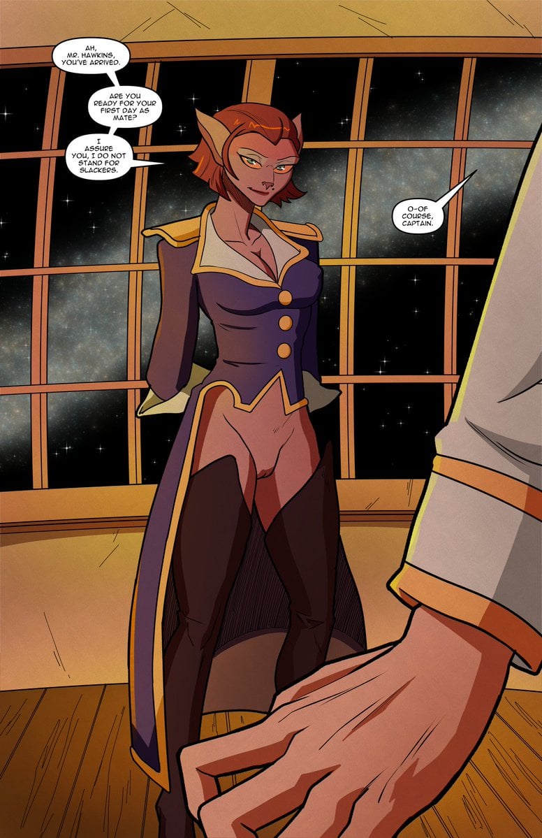 Captain Amelia’s Mate (Treasure Planet) [Swain Art] Porn Comic
