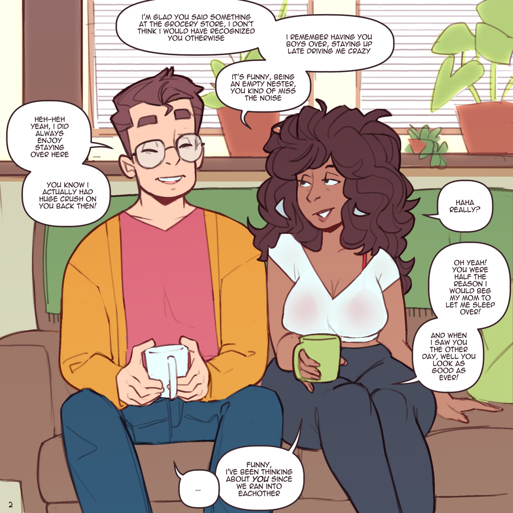 Catching Up [NotEnoughMilk] Porn Comic