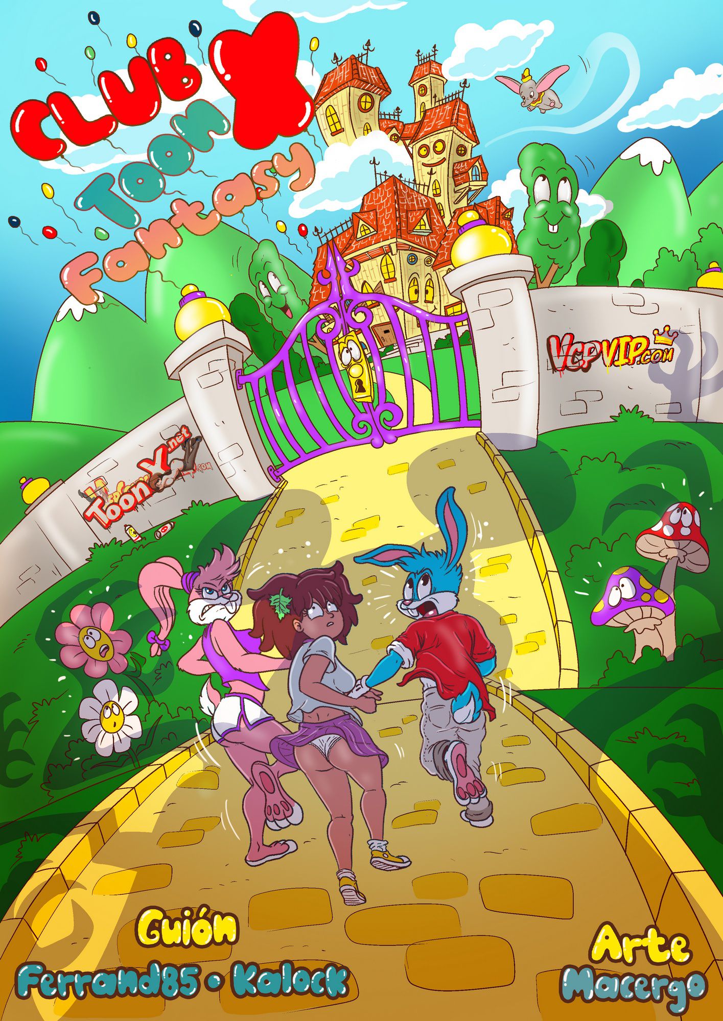Club ToonX Fantasy [Macergo] Porn Comic