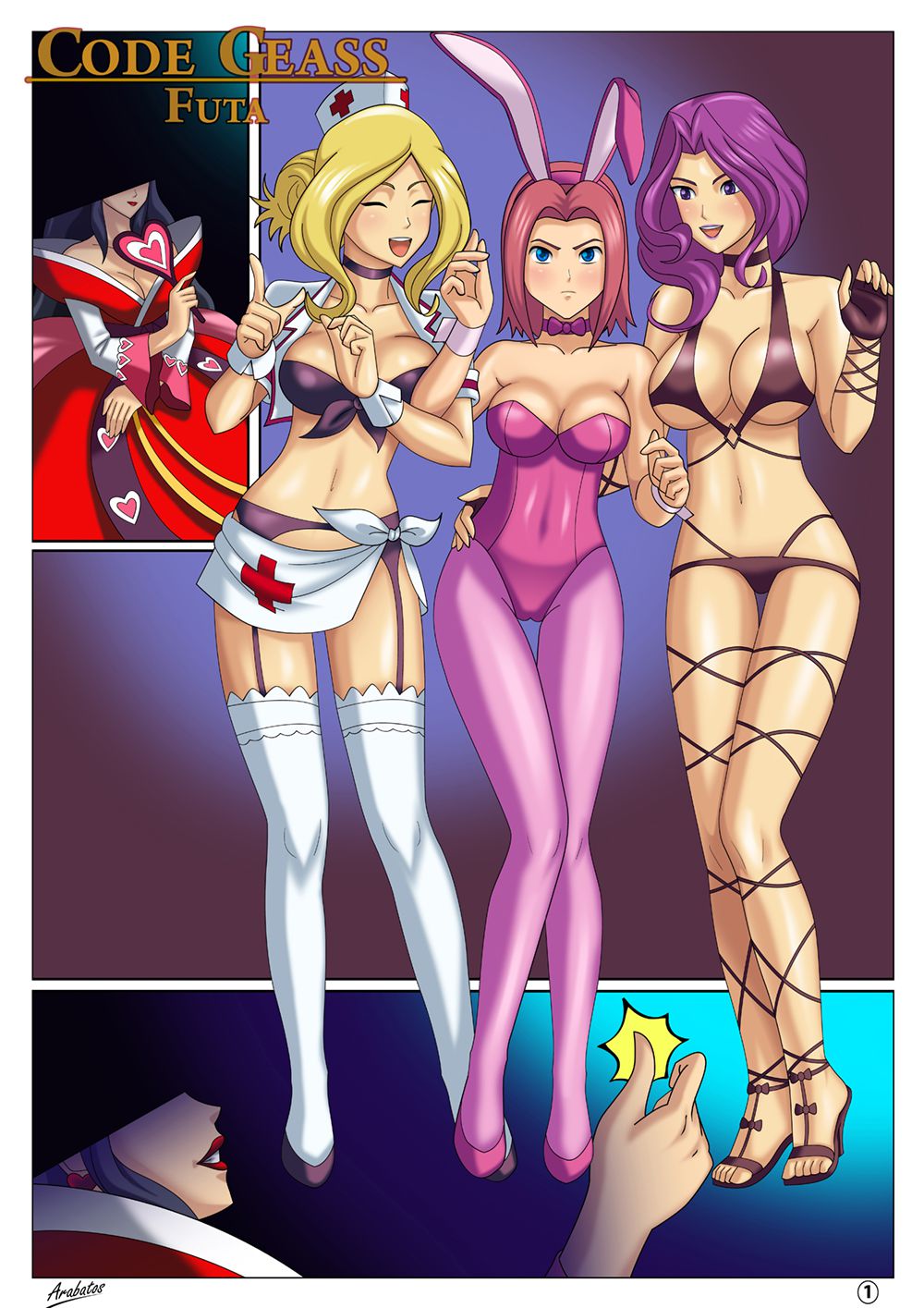 Code Geass Futa (Code Geass) [Arabatos] Porn Comic
