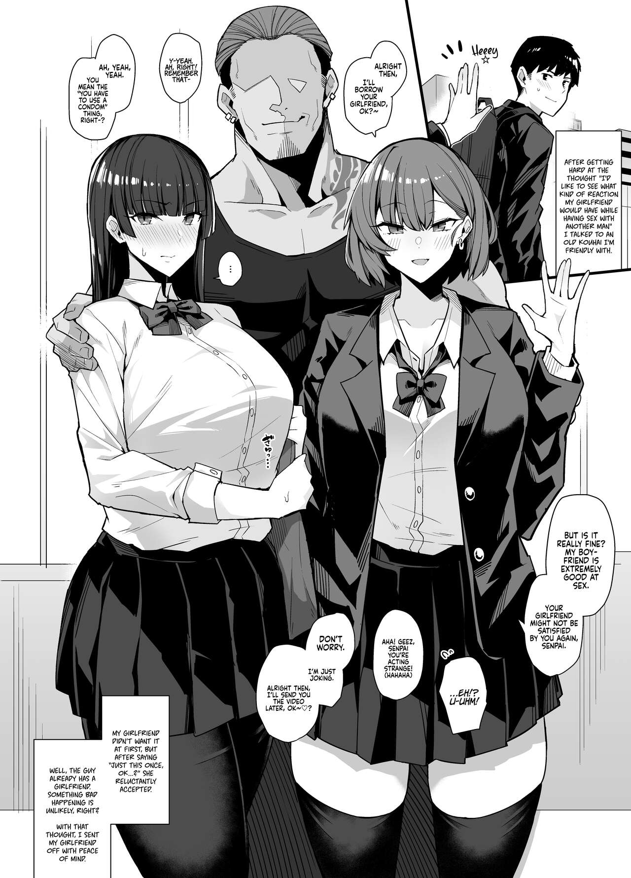 Cuckoldry Mediator Gyaru [Arimura Daikon] Porn Comic