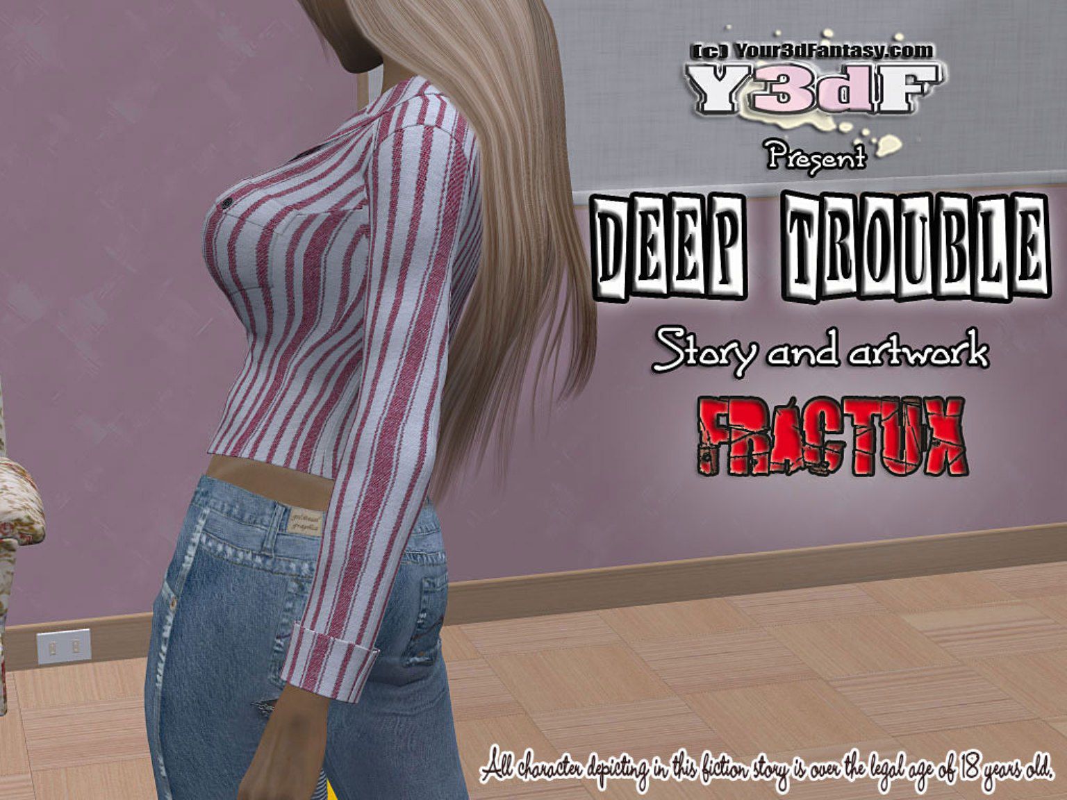Deep Trouble [Y3DF] Porn Comic