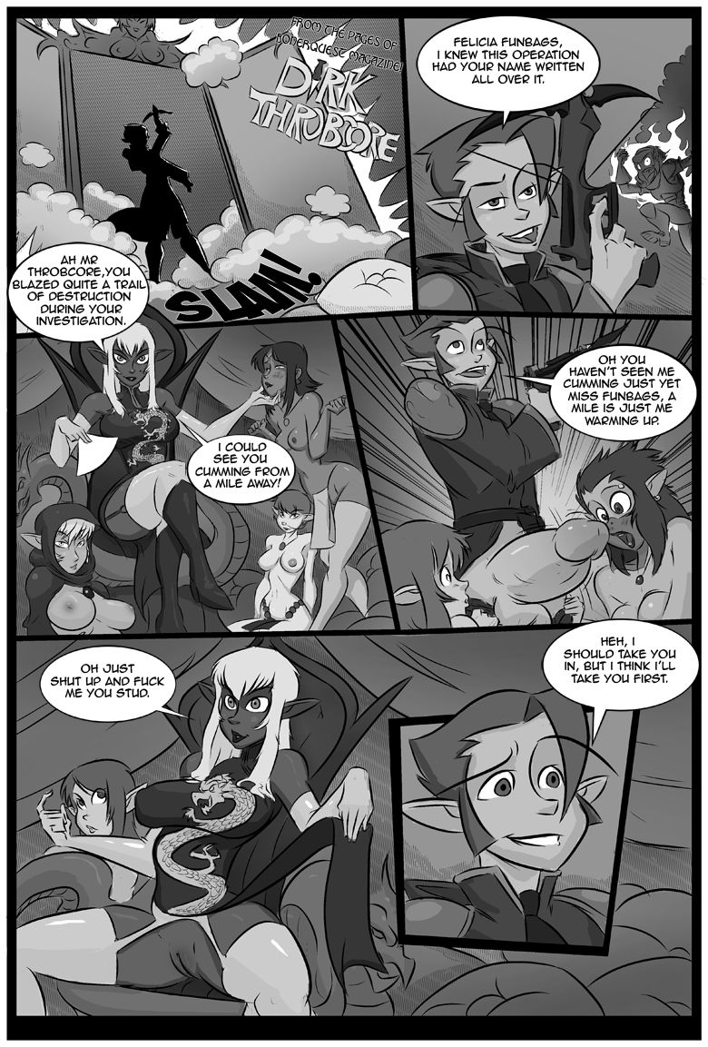 Dirk Throbcore [Clumzor] Porn Comic