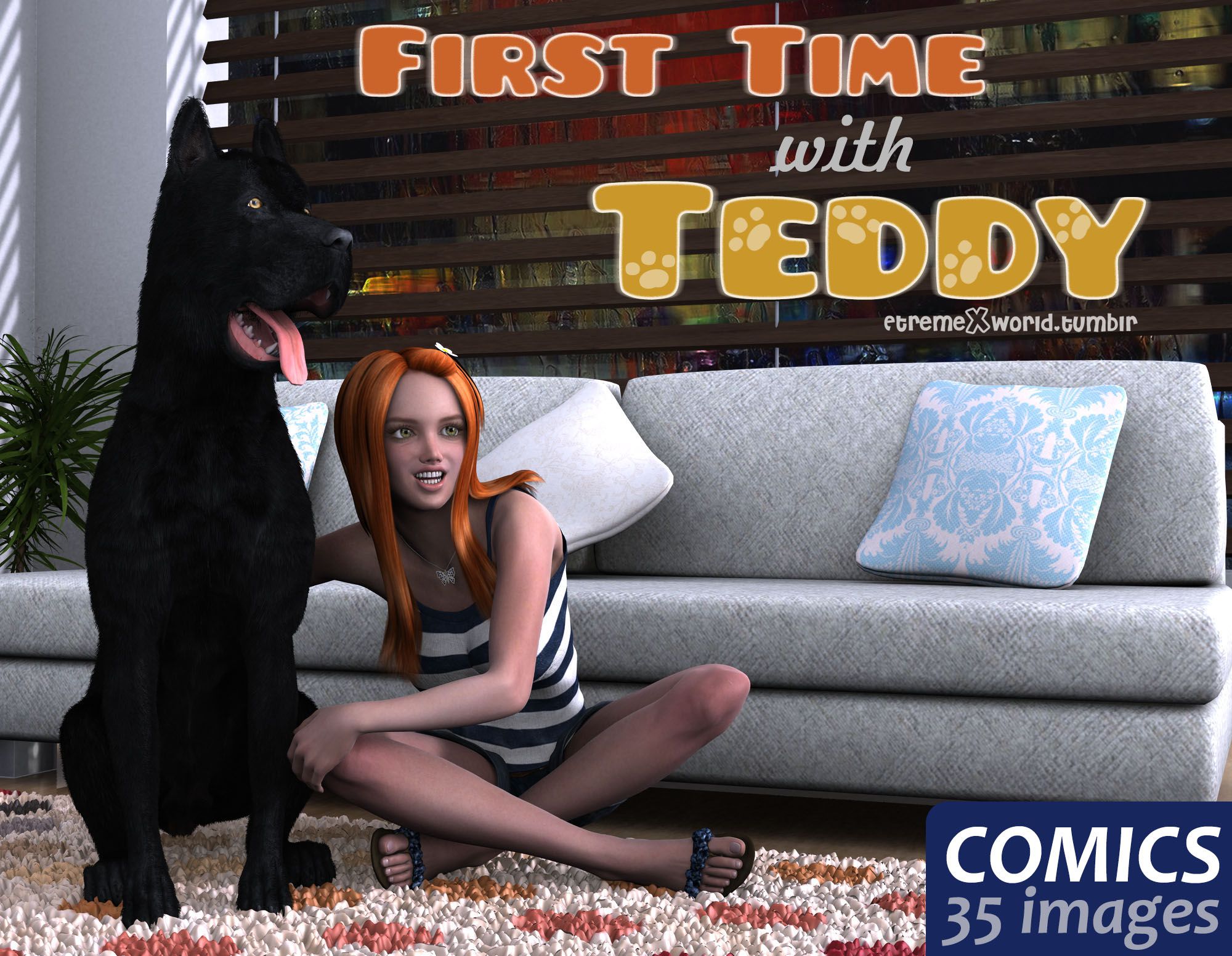 First Time With Teddy [ExtremeXWorld] Porn Comic