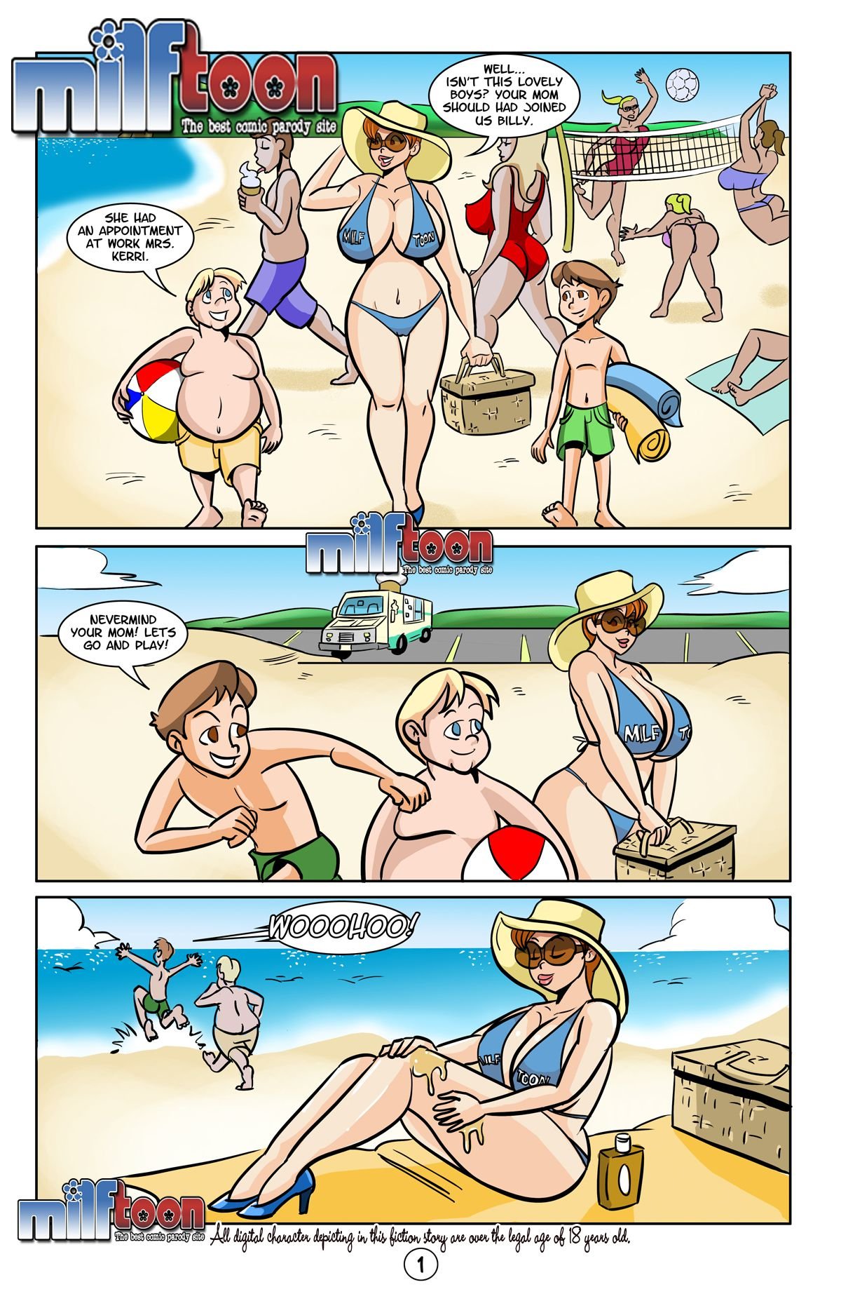 Friends With Benefits [MILFToon] Porn Comic