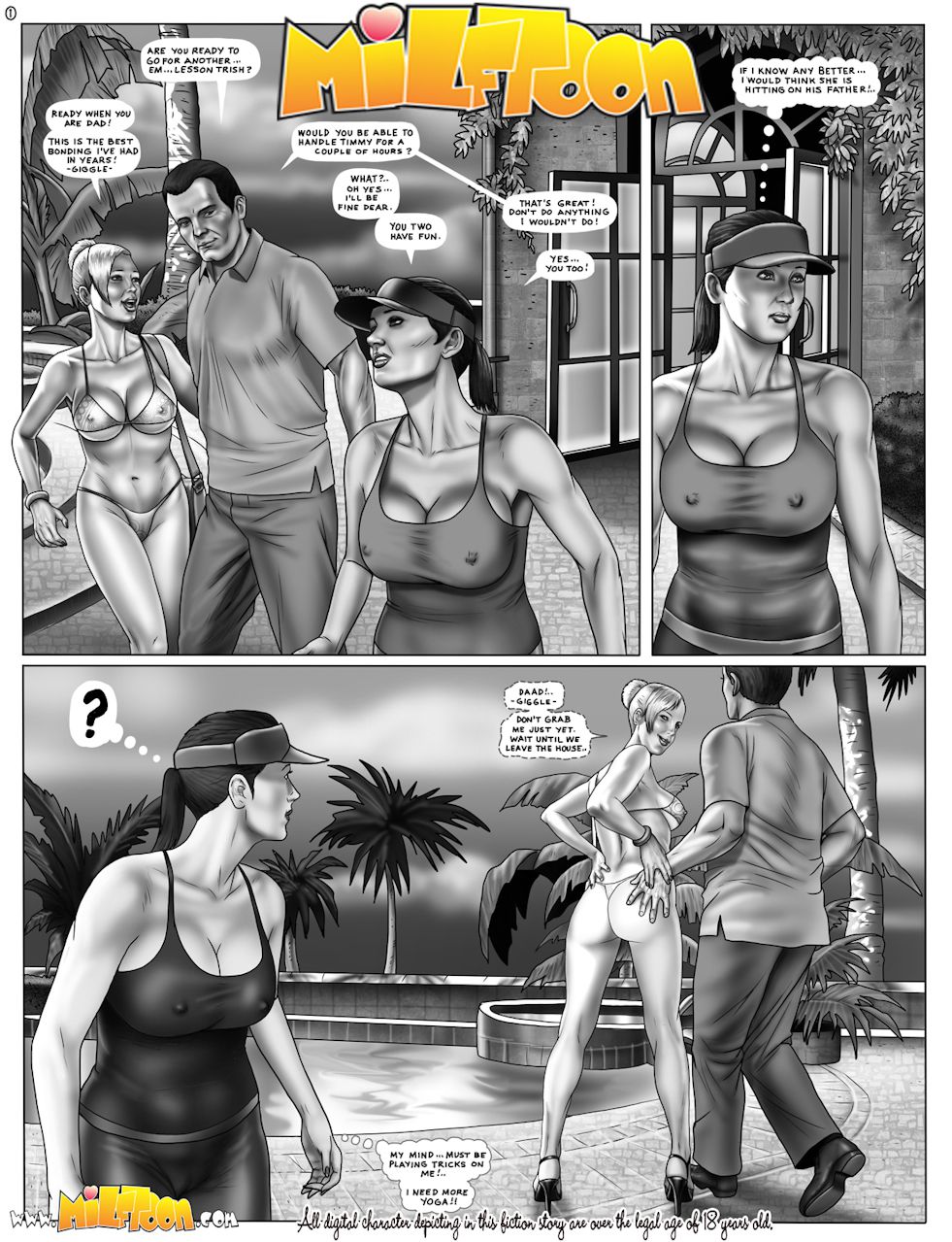 Grand Fuck Auto GFA (Grand Theft Auto) [MILFToon] Porn Comic