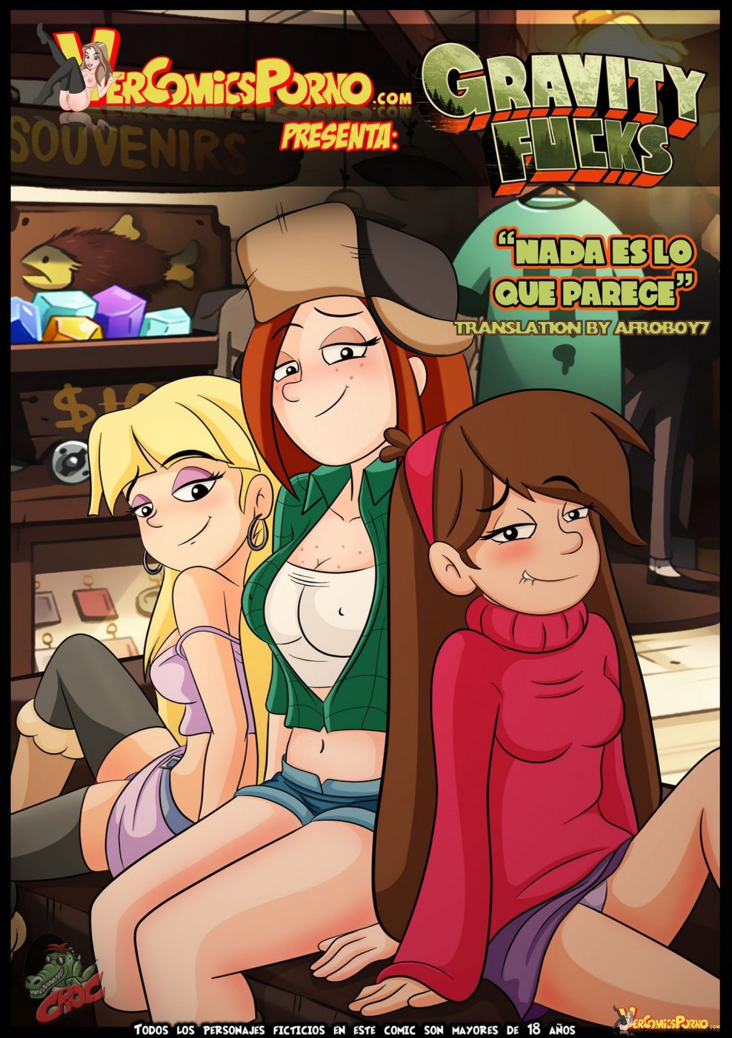 Gravity Fucks (Gravity Falls) [Croc] Porn Comic