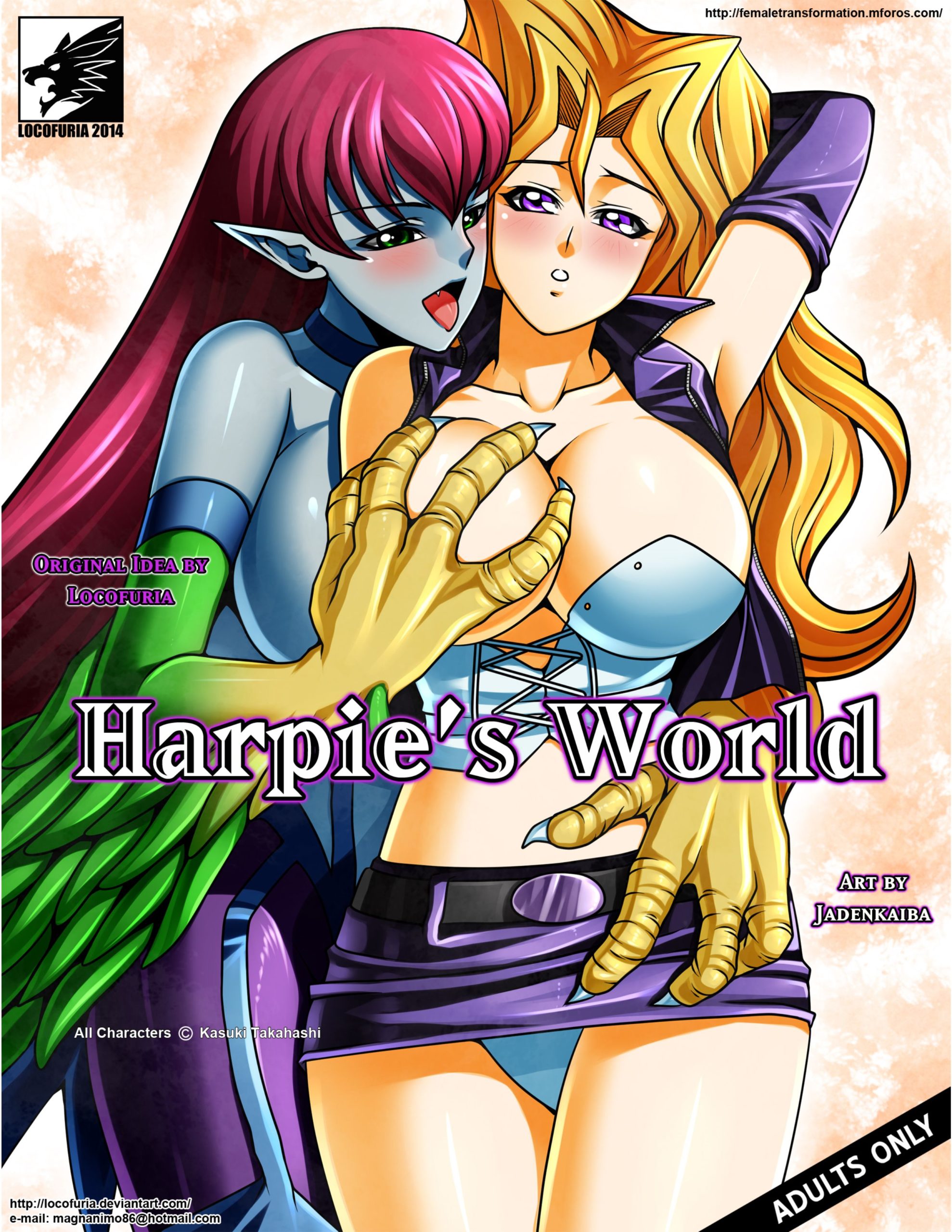 Harpie’s World (Yu-Gi-Oh!) [JadenKaiba] Porn Comic