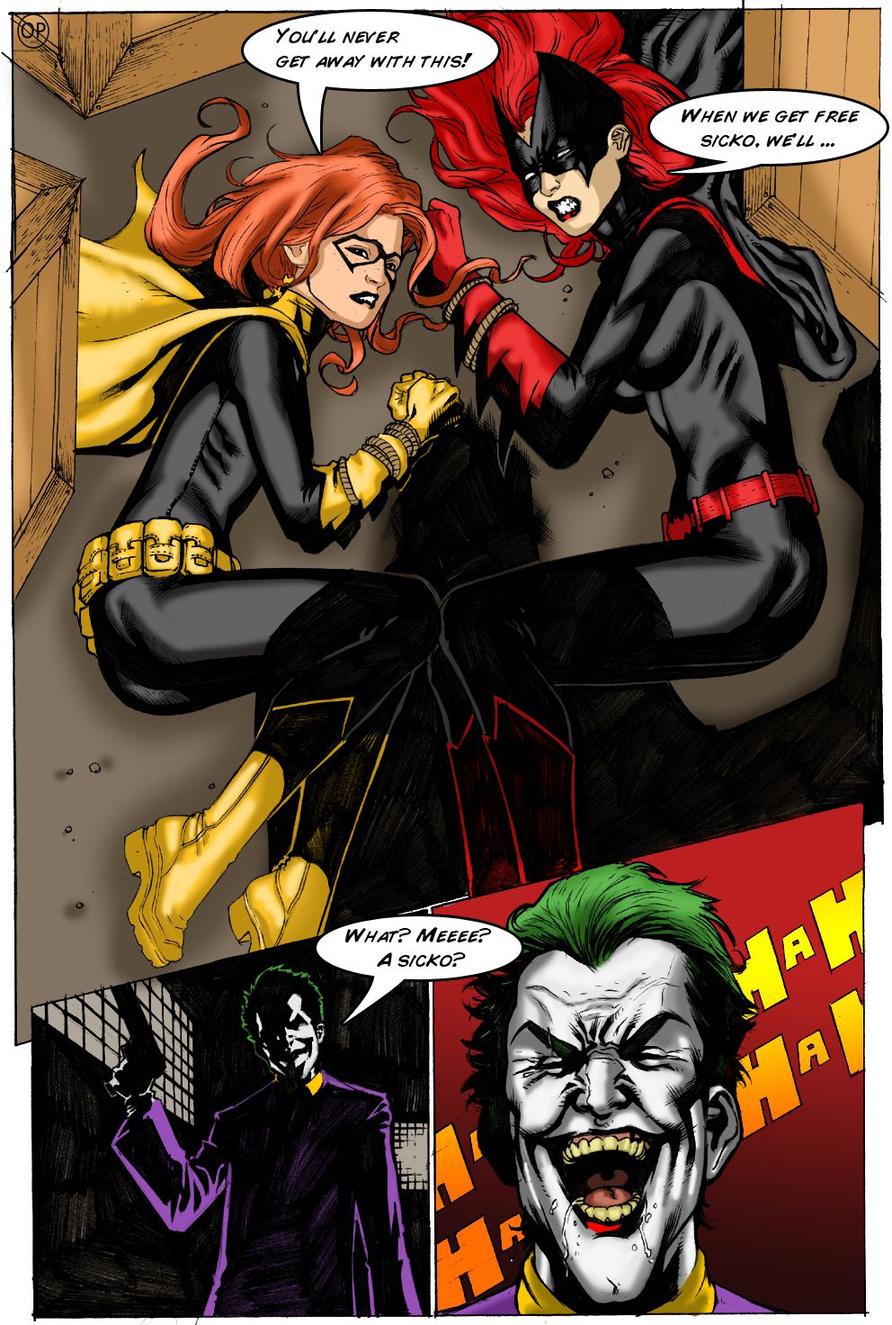 Joker VS Batwoman (Batman) [Shade] Porn Comic