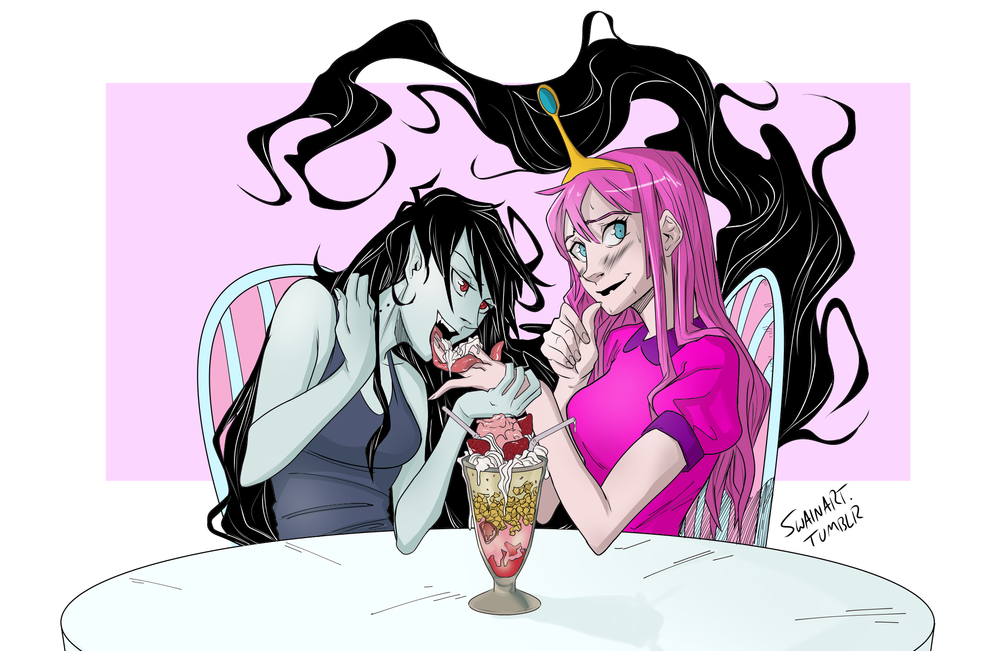 Lab XXXspearmint (Adventure Time) [Swain Art] Porn Comic