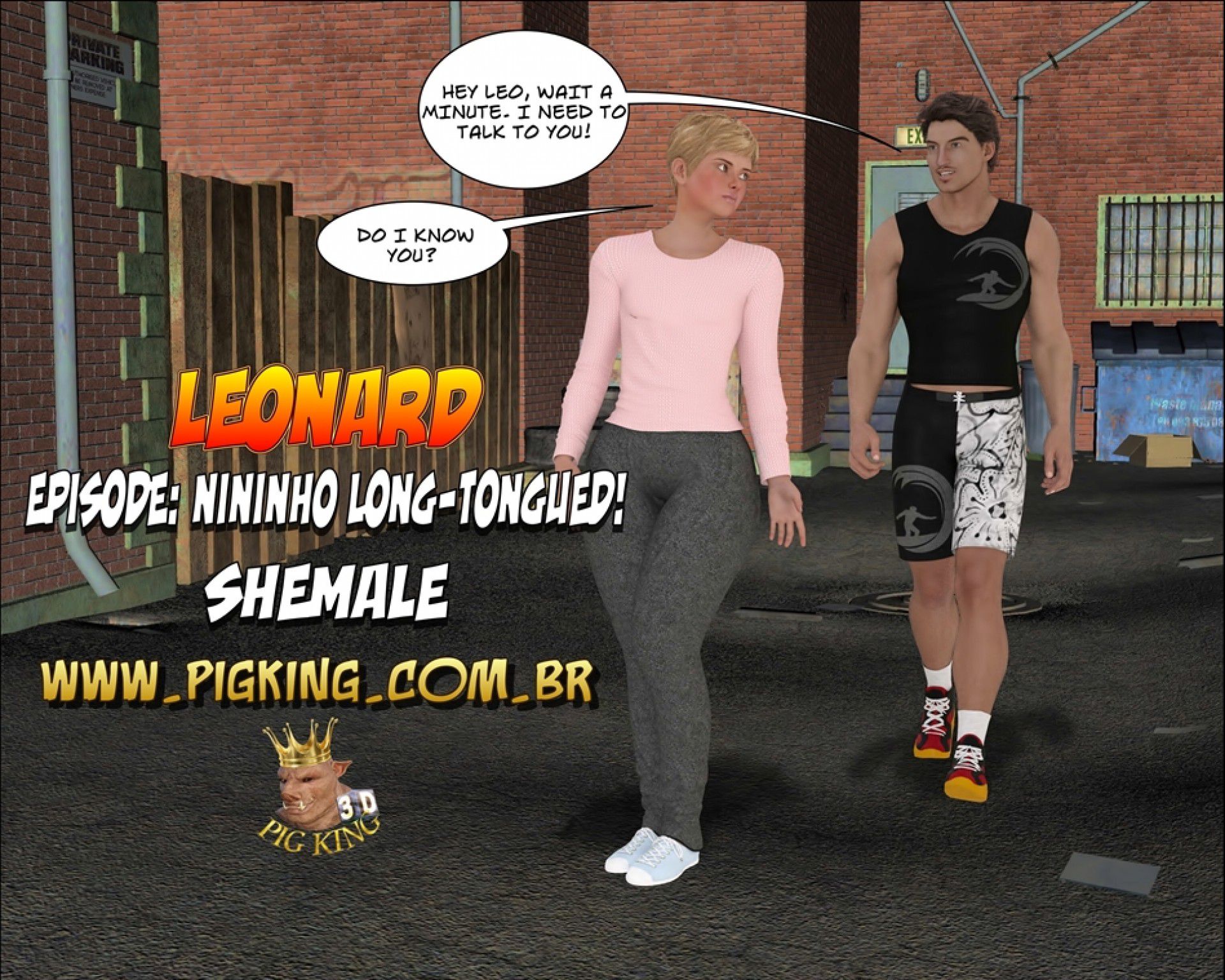 Long Tongued – Leonard [PigKing] Porn Comic