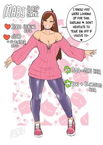 Mabel & Candy Stripgame (Gravity Falls) [Banjabu]