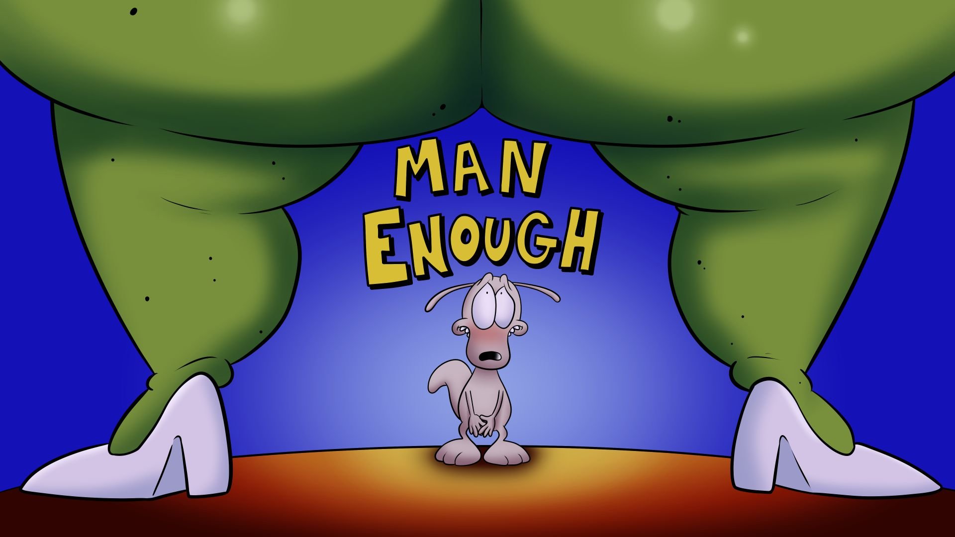 Man Enough (Rocko’s Modern Life) [Blargsnarf] Porn Comic