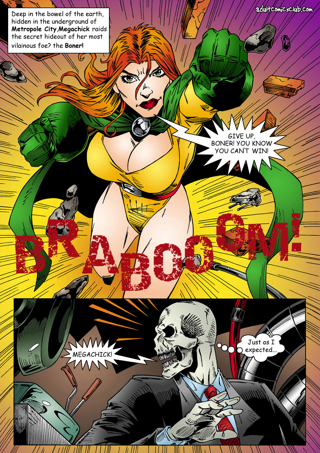 Megachick [AdultComicsClub] Porn Comic