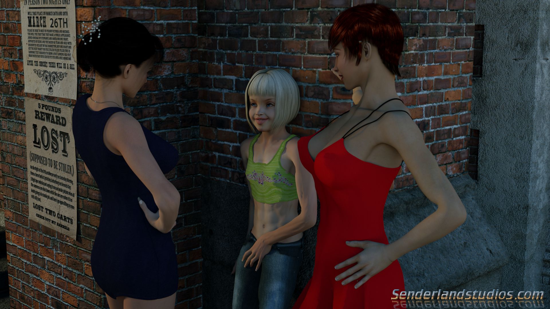 Megan’s Stud Service [Senderland Studios] Porn Comic