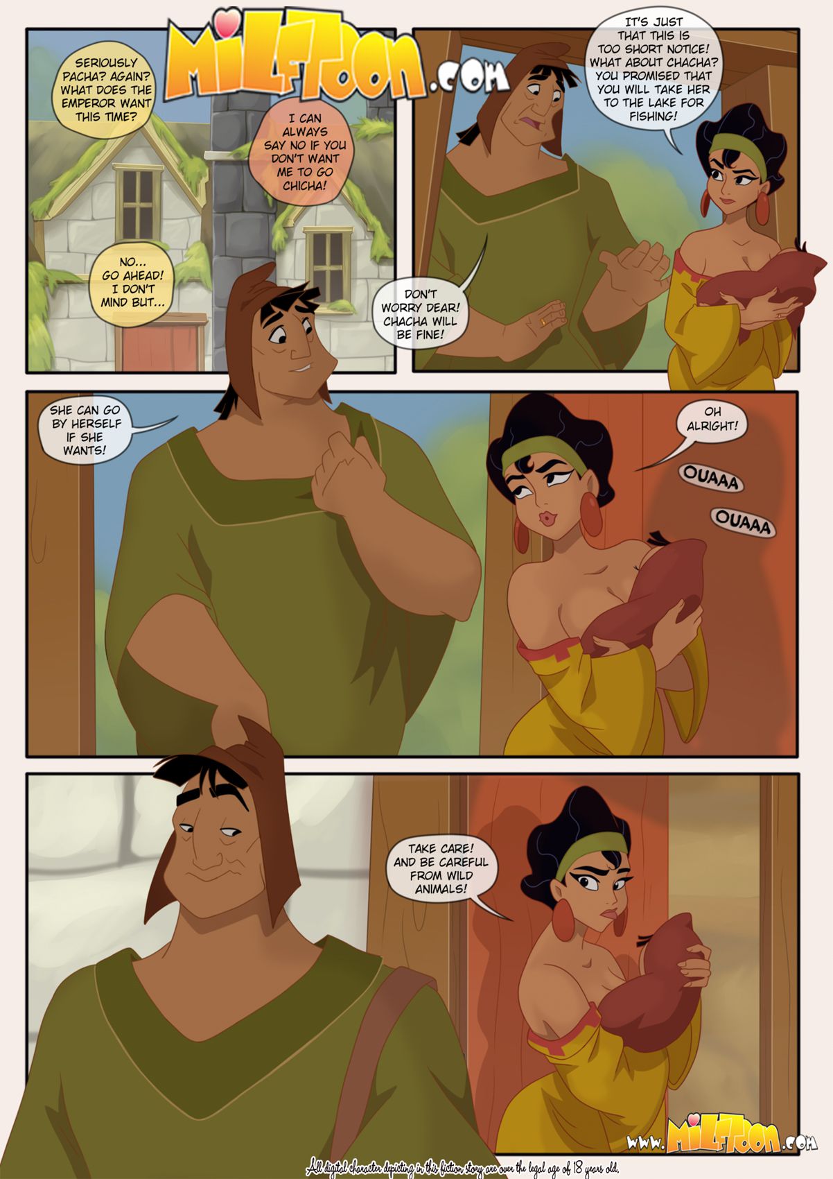 Milfs New Groove (The Emperor’s New Groove) [MILFToon] Porn Comic