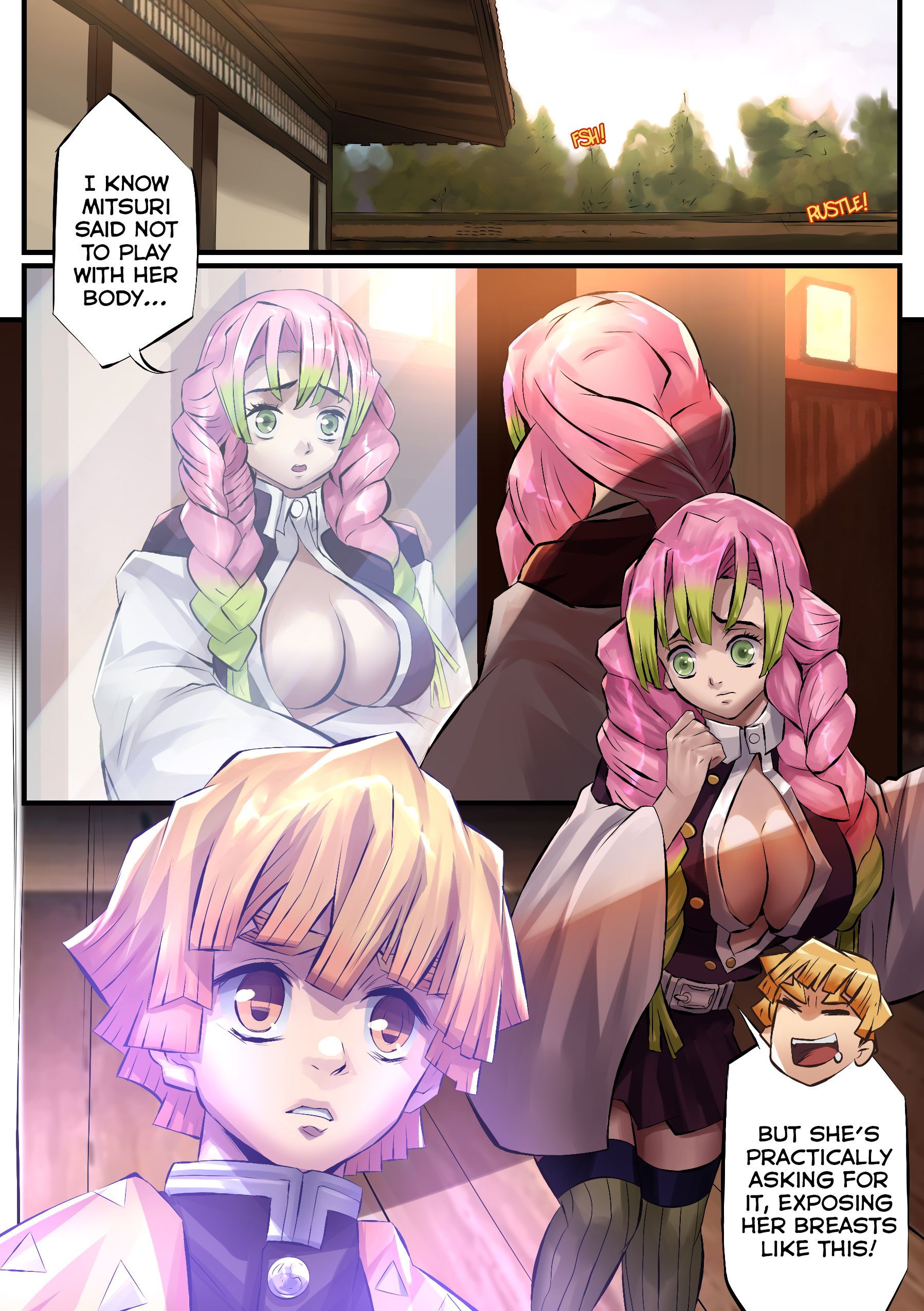 Mitsuri Swapped!? (Demon Slayer) [TSFSingularity] Porn Comic