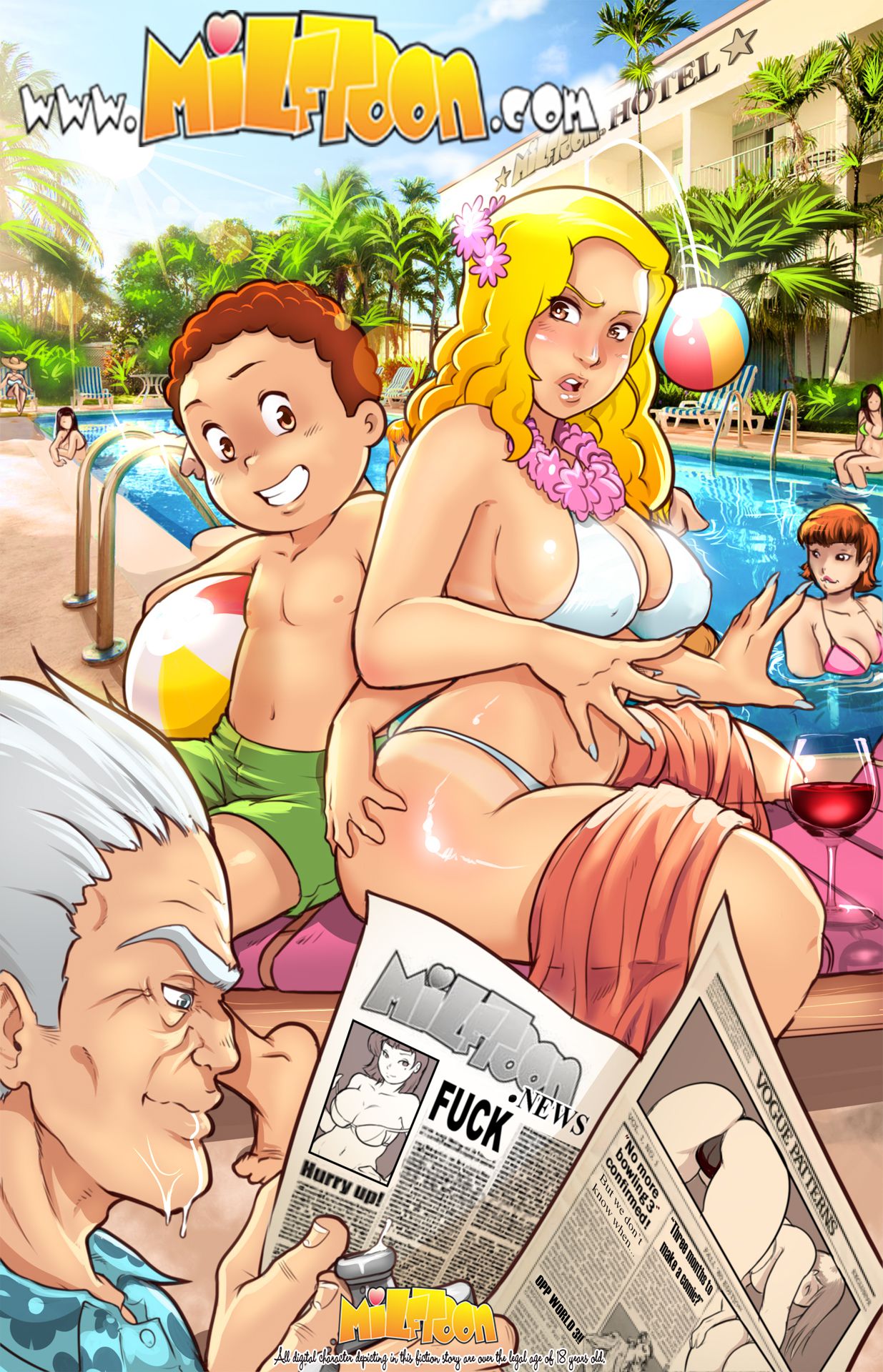 Mort And Ricky (Rick and Morty) [MILFToon] Porn Comic