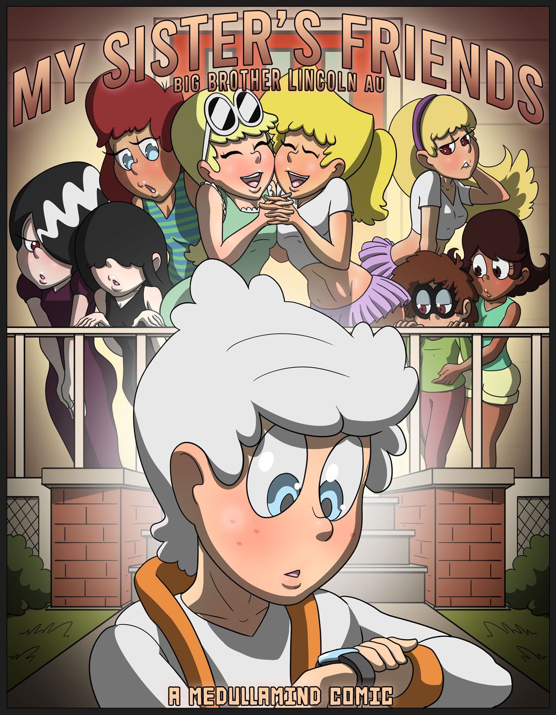 My Sister’s Friends (The Loud House) [MedullaMind] Porn Comic