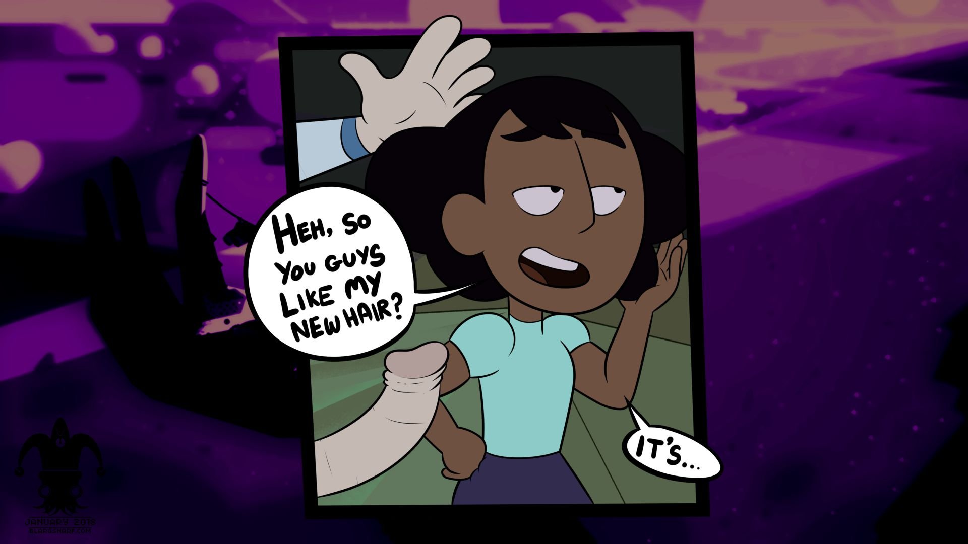 New Hair (Steven Universe) [Blargsnarf] Porn Comic