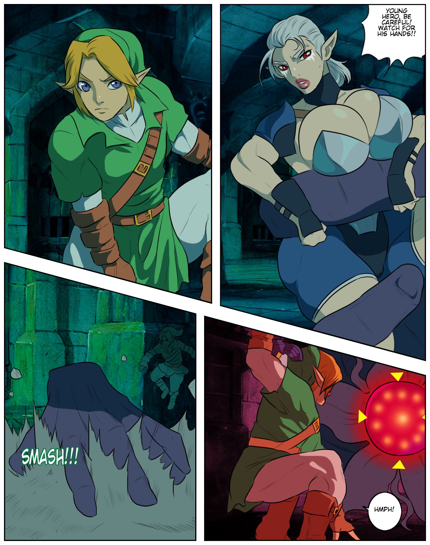 Ocarina of Time (The Legend of Zelda) [Jay Marvel] Porn Comic