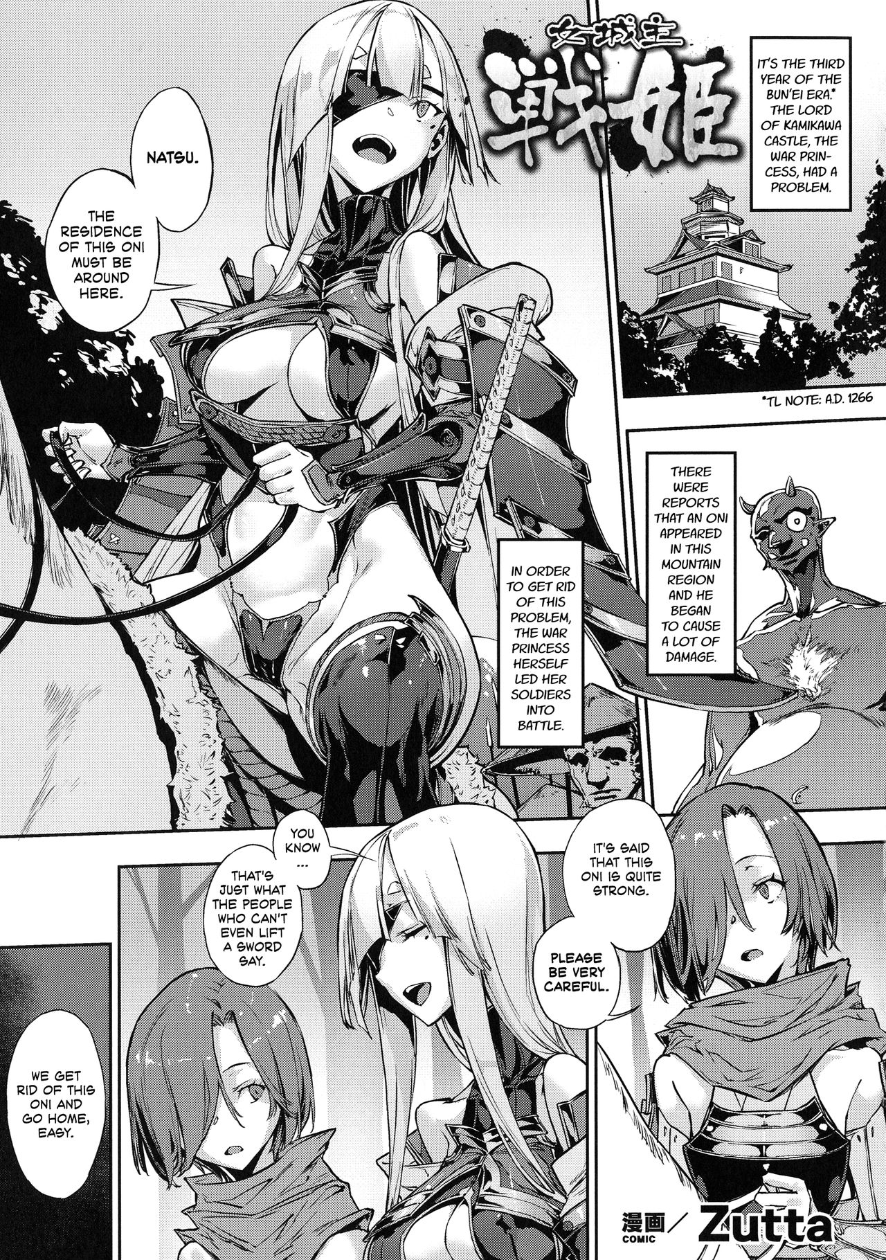Onna Joushu Senki [Zutta] Porn Comic