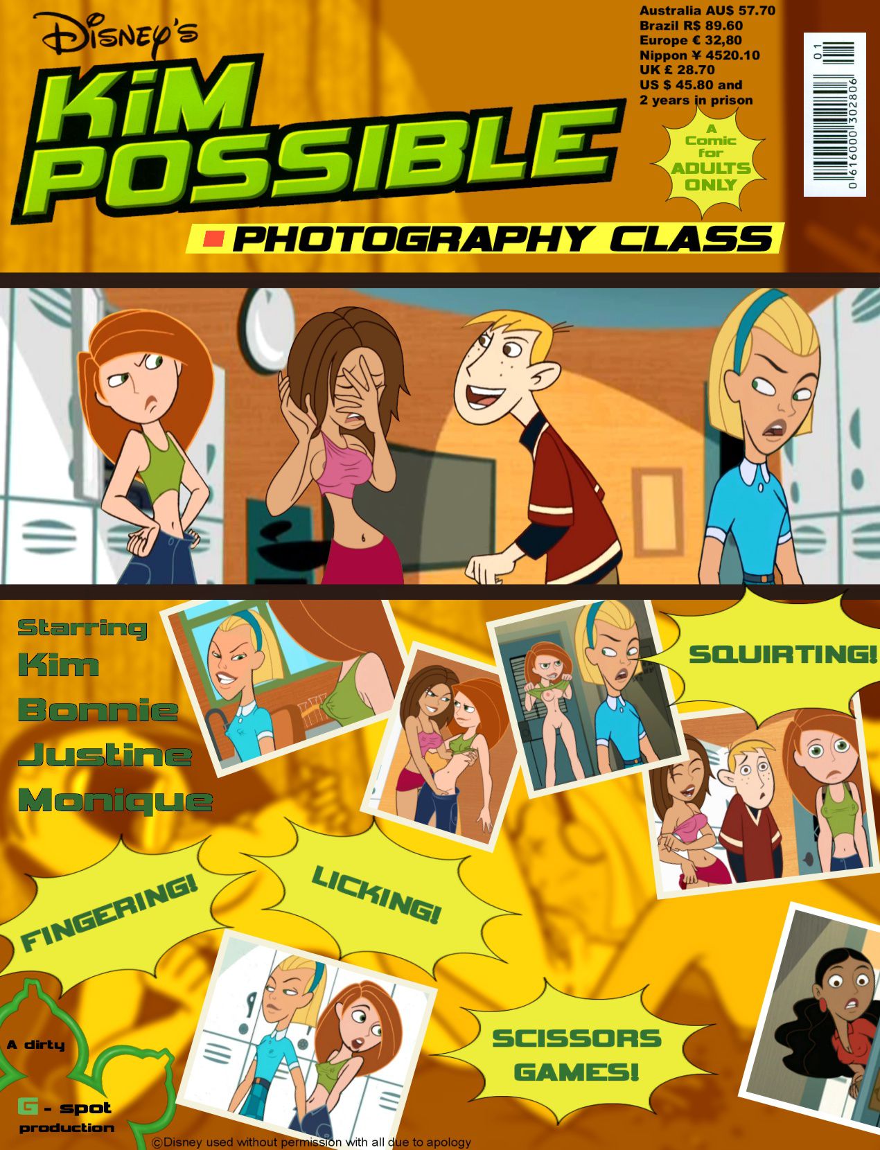 Photography Class (Kim Possible) [Gagala] Porn Comic