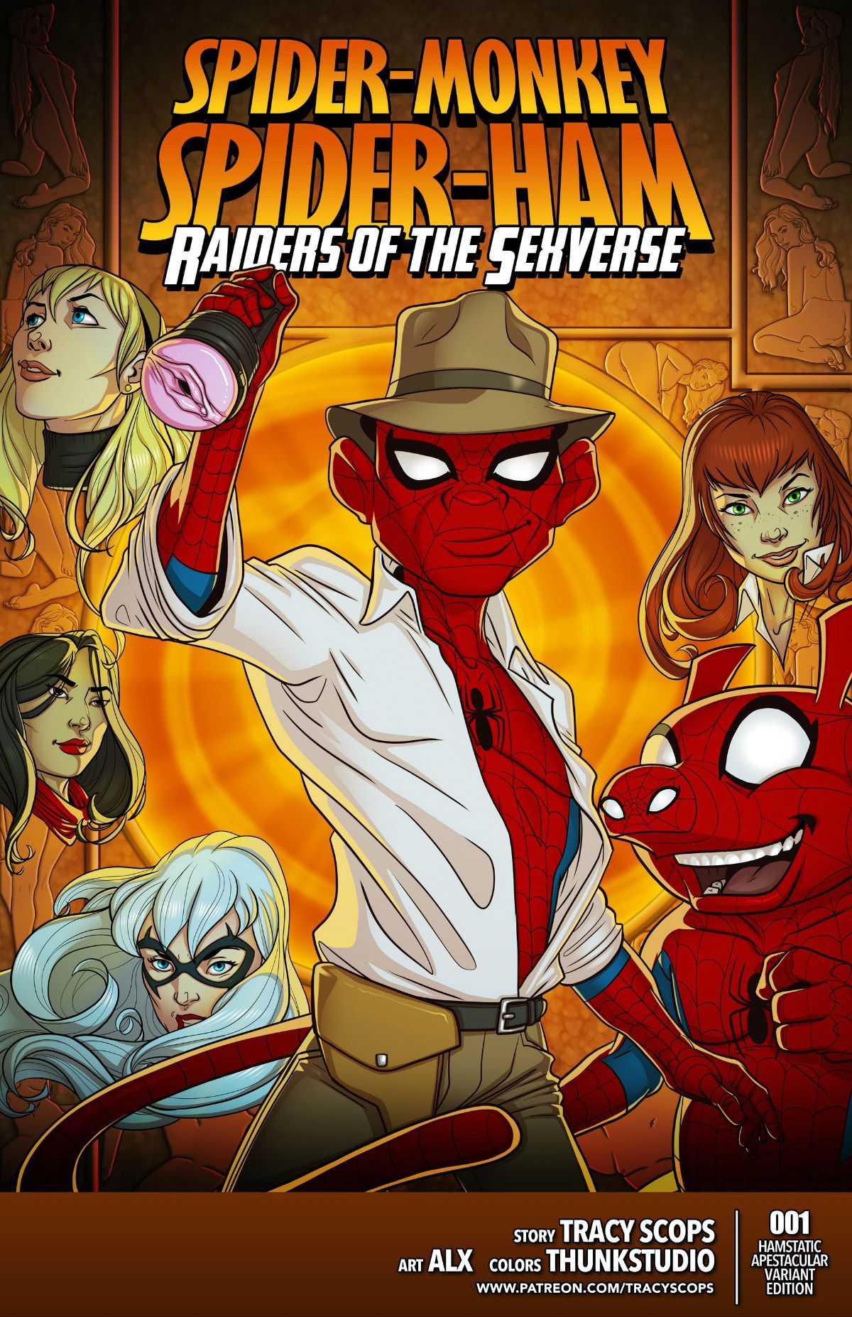 Raiders Of The Sexverse (Spider-Man) [Tracy Scops] Porn Comic