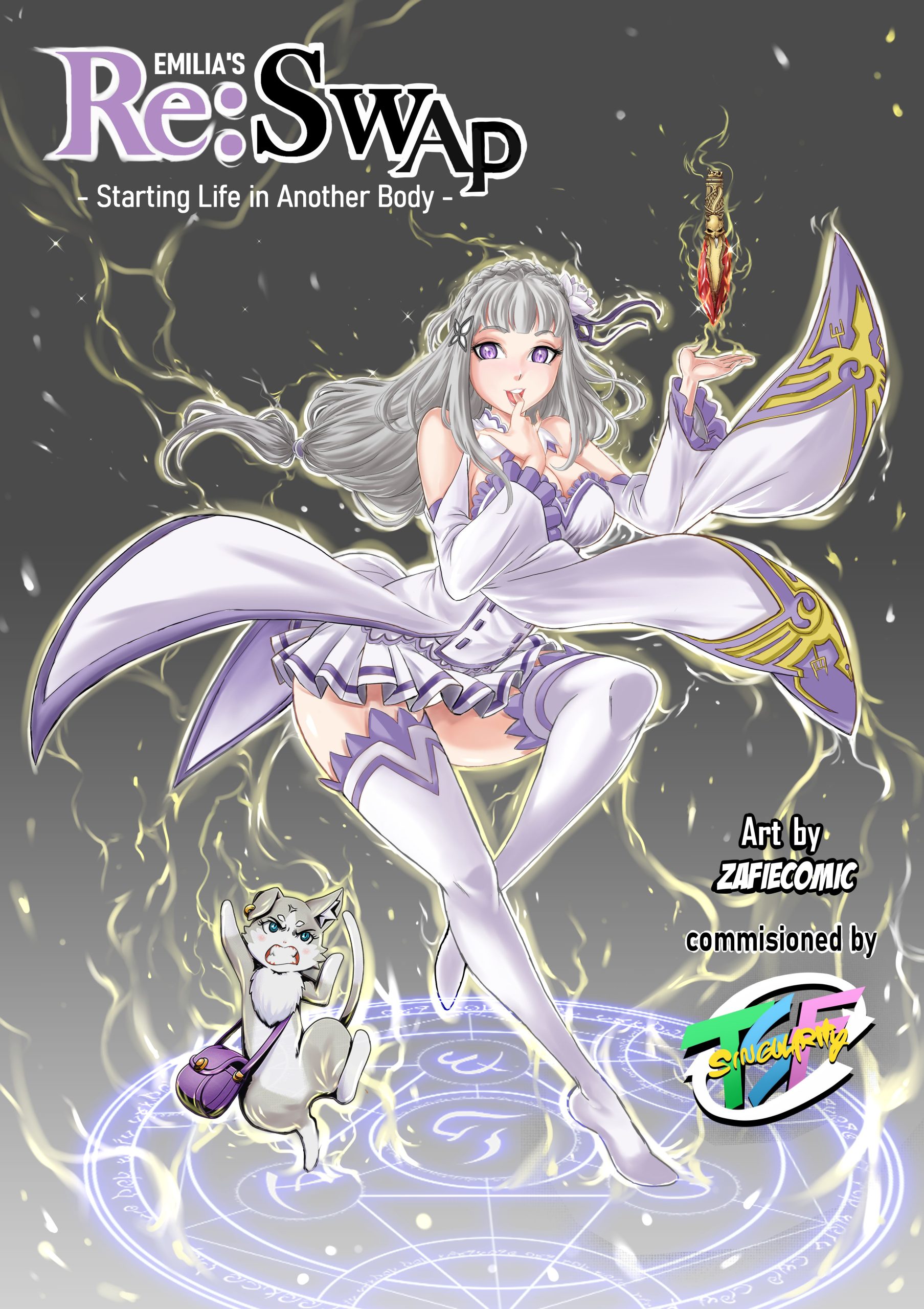Re: Swap – Starting Life in Another Body (Re:Zero − Starting Life in Another World) [TSFSingularity] Porn Comic