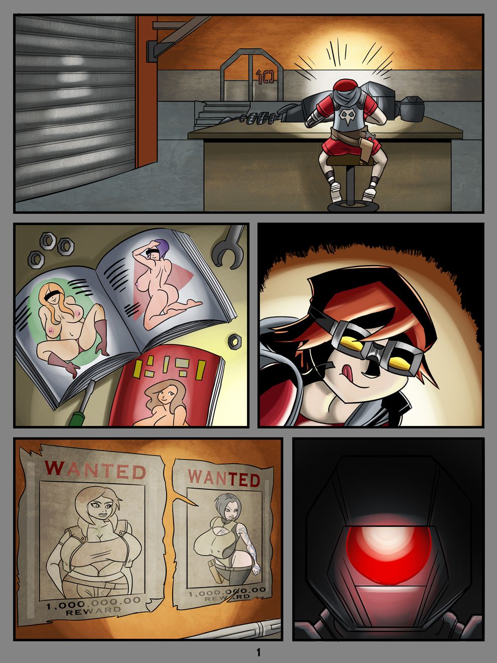 Risky Business (Borderlands) [Glassfish] Porn Comic