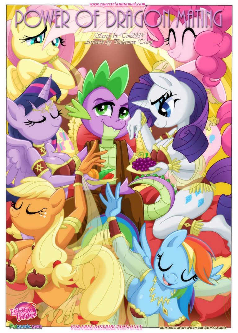 Spike’s Harem (My Little Pony – Friendship Is Magic) [PalComix] Porn Comic