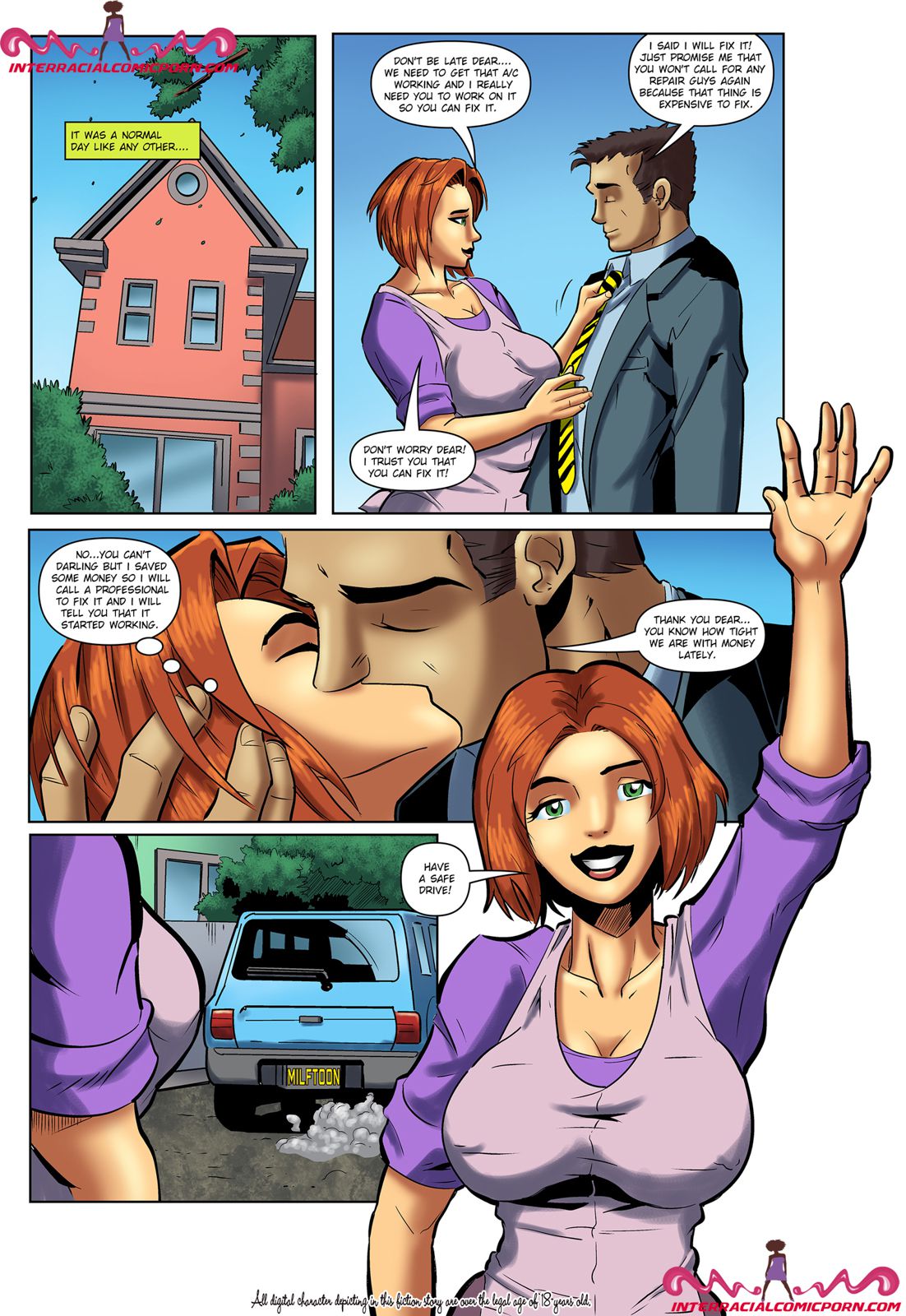 The AC Man [InterracialComicPorn] Porn Comic