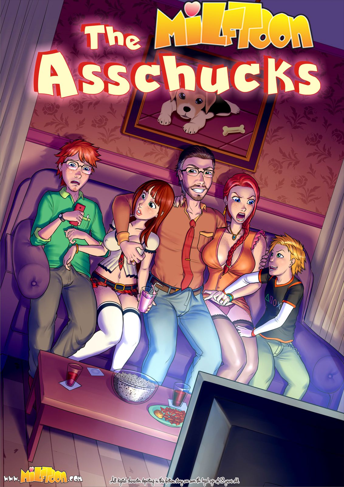 The Asschucks [MILFToon] Porn Comic