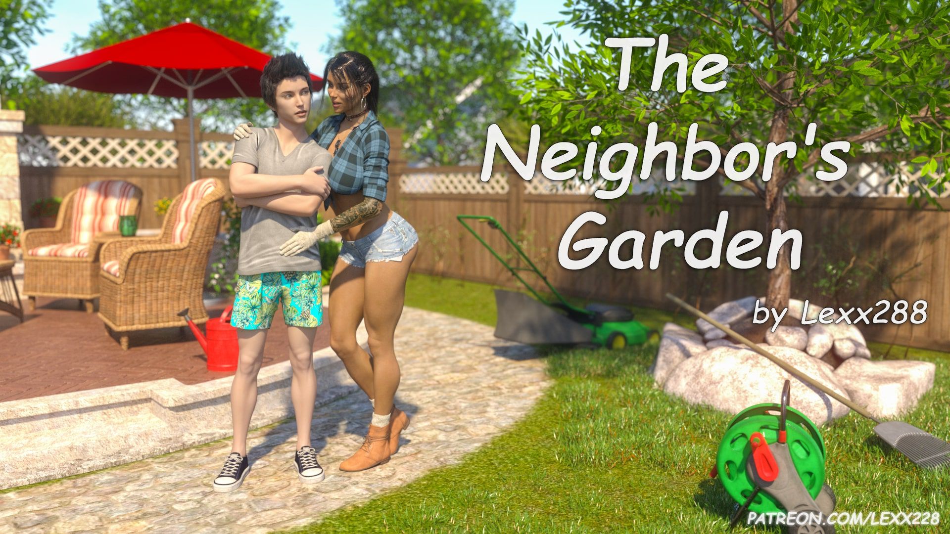 The Neighbor’s Garden [Lexx228] Porn Comic