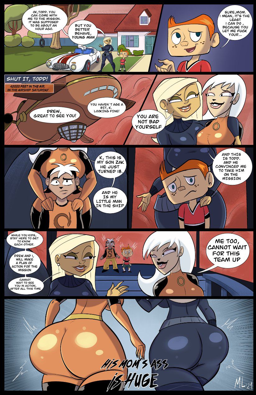 The Replacements and Secret Saturdays Crossover [Ameizing Lewds] Porn Comic