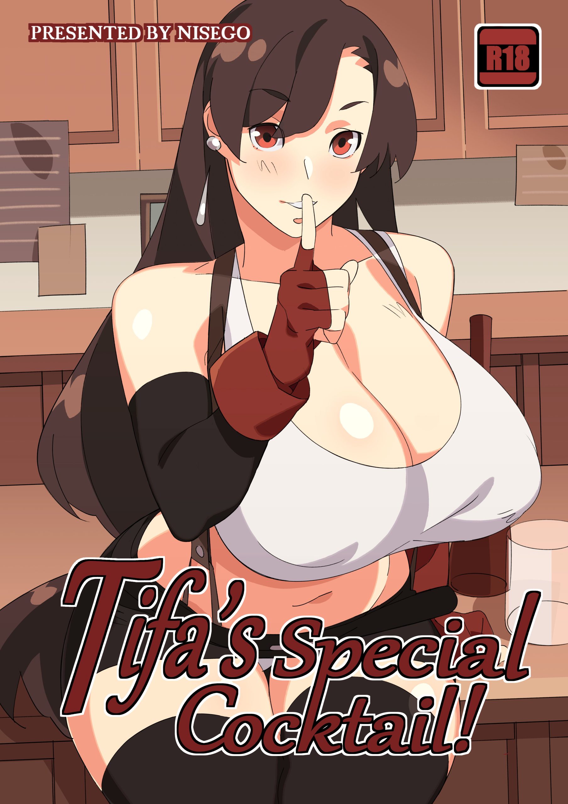 Tifa’s Special Cocktail! (Final Fantasy VII) [Nisego] Porn Comic