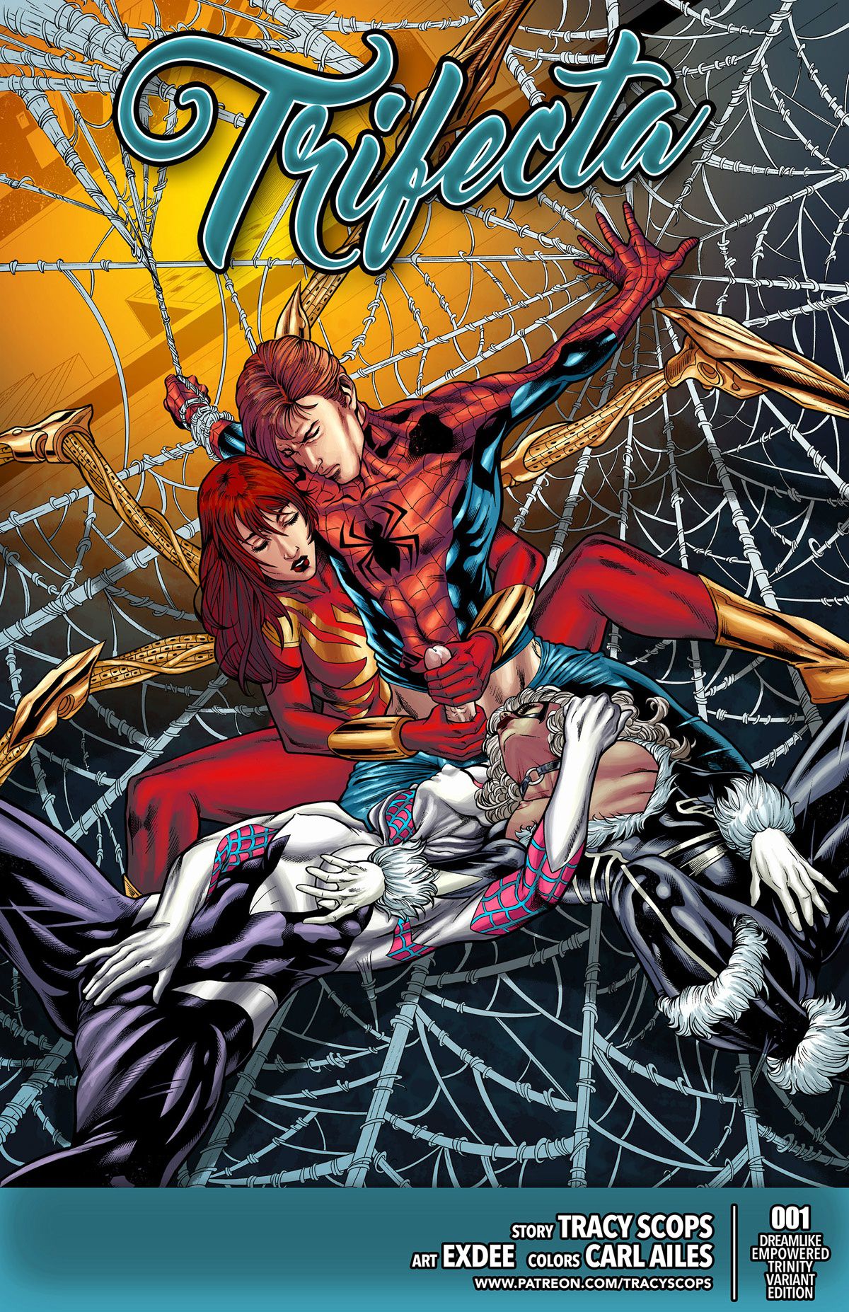 Trifecta (Spider-Man) [Tracy Scops] Porn Comic