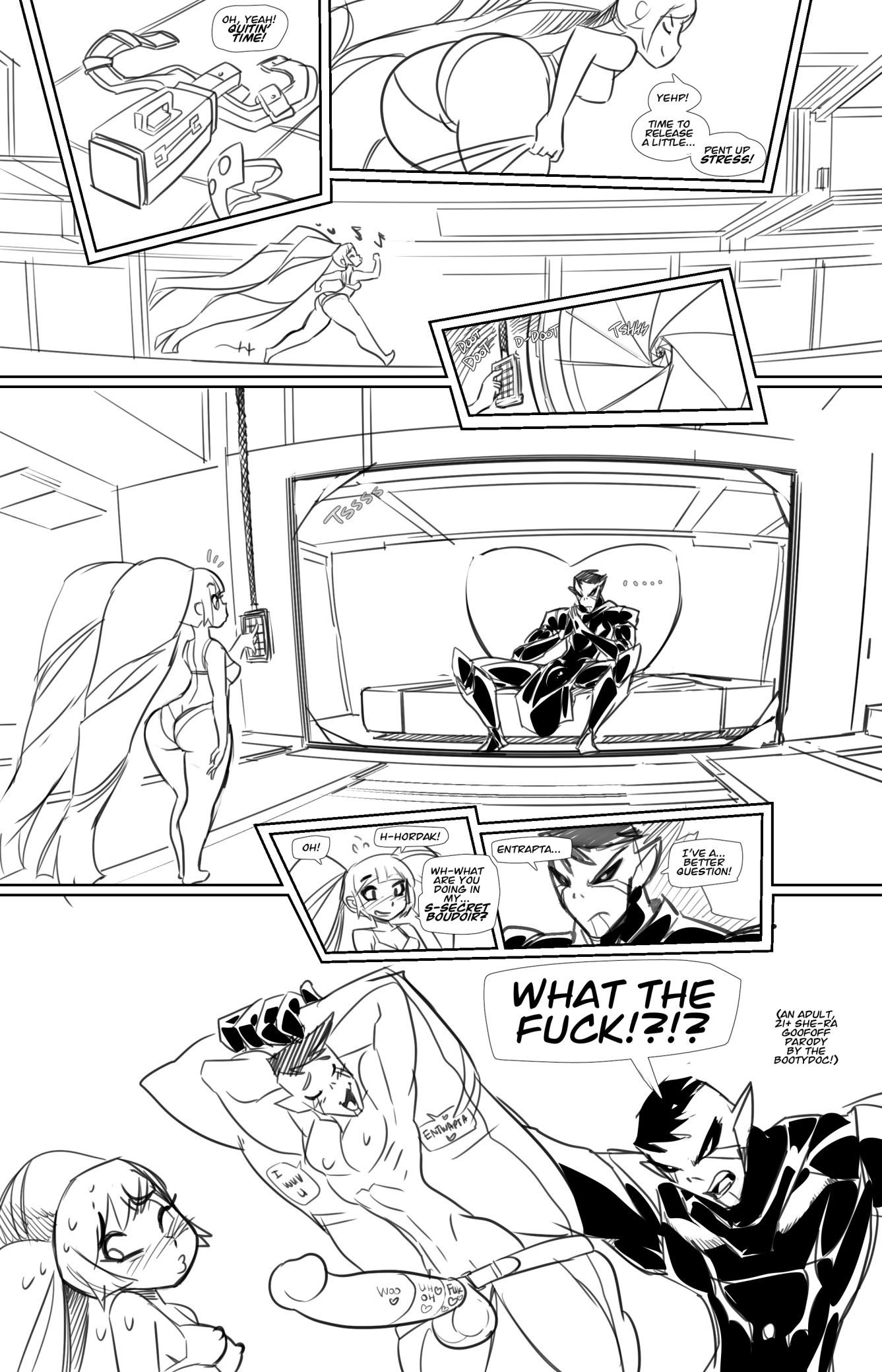 WTF (She-Ra And The Princesses Of Power) [Fred Perry] Porn Comic