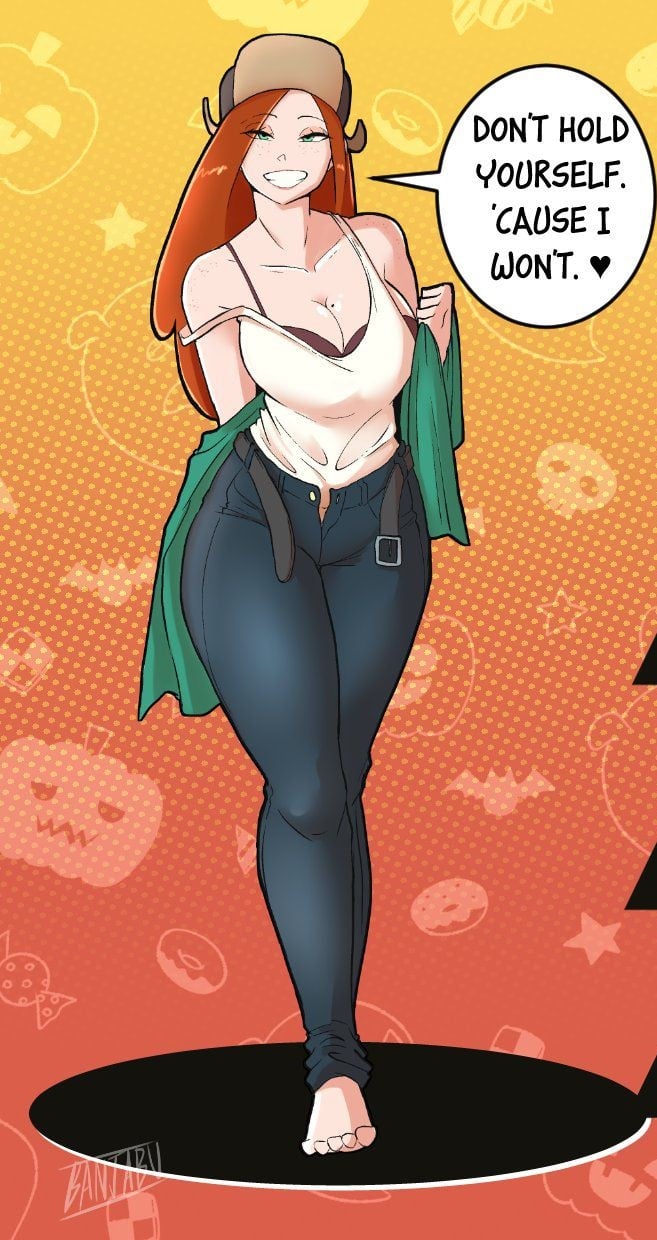 Wendy’s Spooky Cosplay Game (Gravity Falls) [Banjabu] Porn Comic
