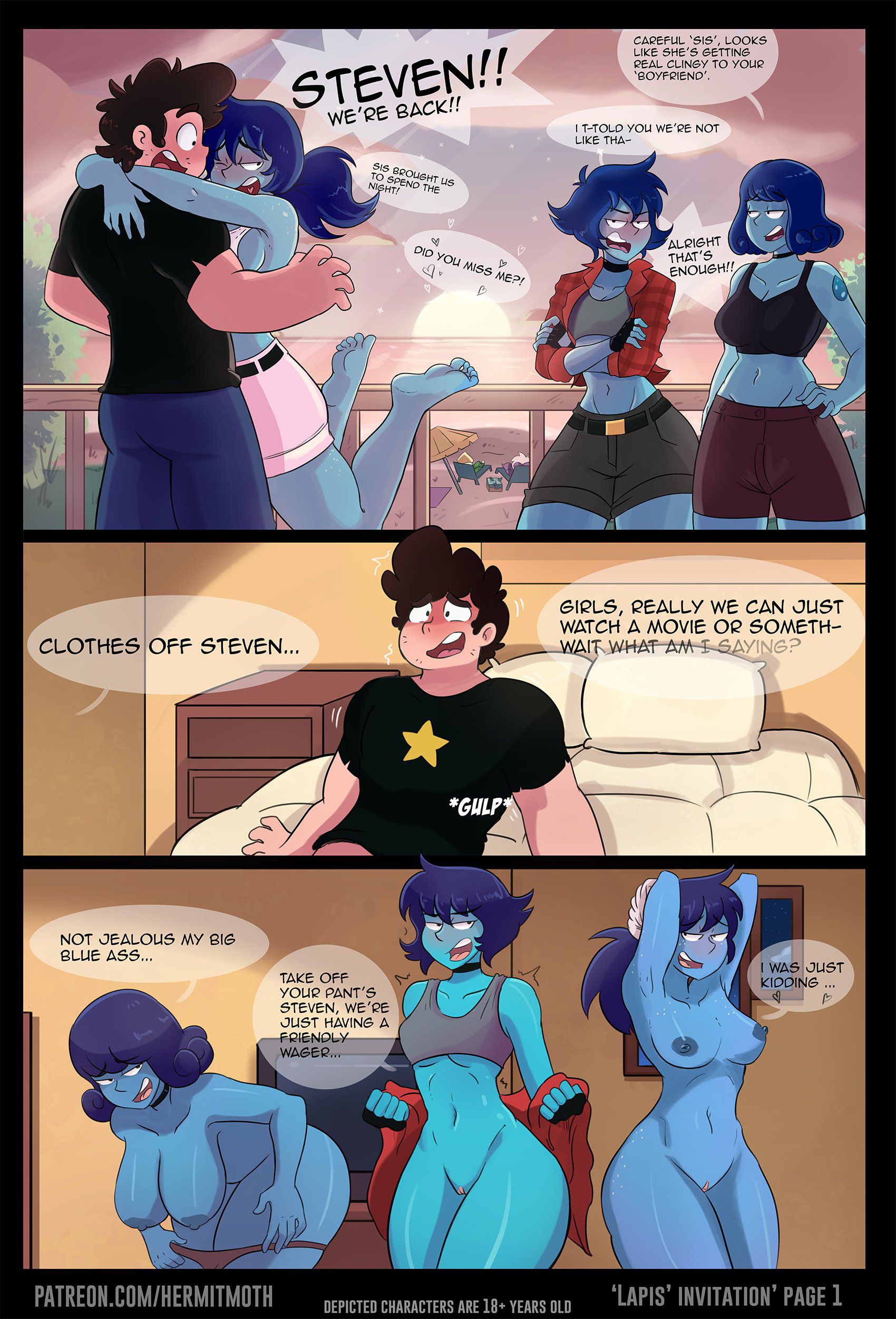 Lapis Invitation (Steven Universe) [Hermit Moth] #1