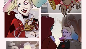 Harley & Ivy’s Christmas Kiss (Batman) [Hornyx] #1