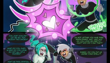 Clashing with Ember McLaine (Danny Phantom) [Hermit Moth] #1