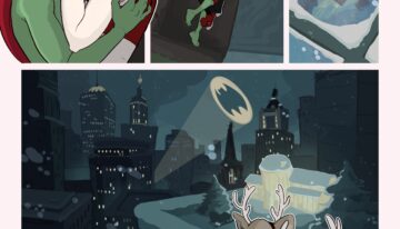 Harley & Ivy’s Christmas Kiss (Batman) [Hornyx] #10