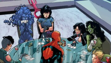 A-Force Strip Poker Stars (Spider-Man