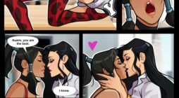 Korra and Asami: Office Story (The Legend of Korra) [Olena Minko] #16 porn comic