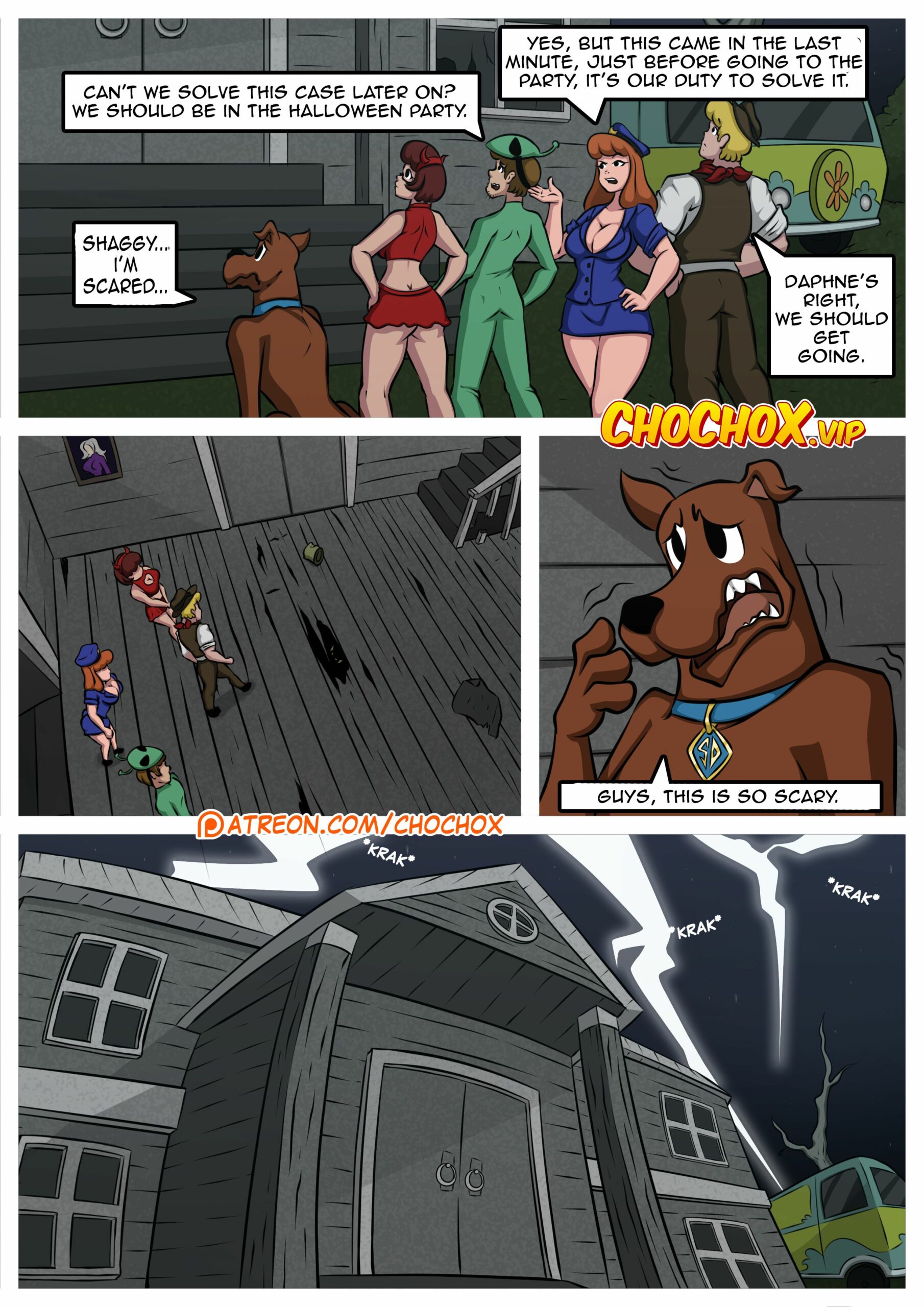 The Halloween Night (Scooby-Doo) [Crock Comix] #2