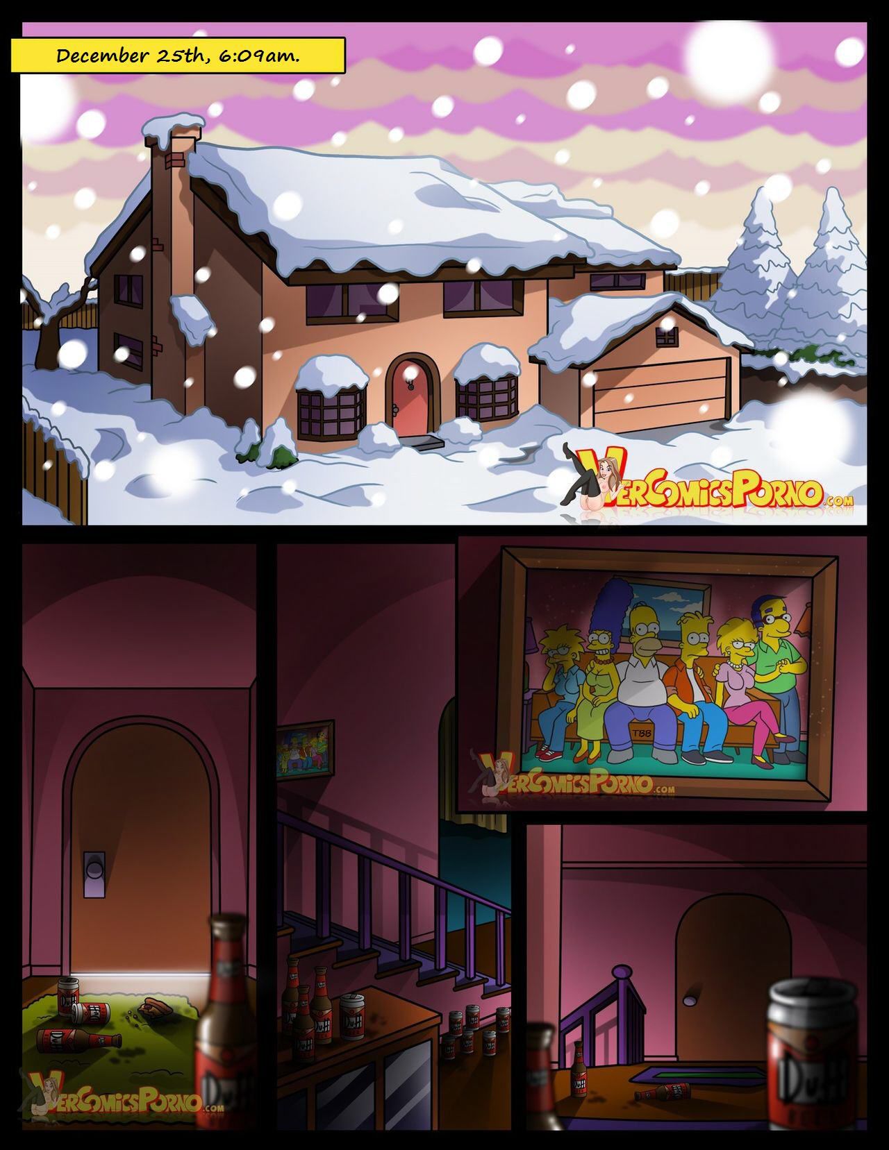 Milky White Christmas (The Simpsons) [Milky Bunny] #2