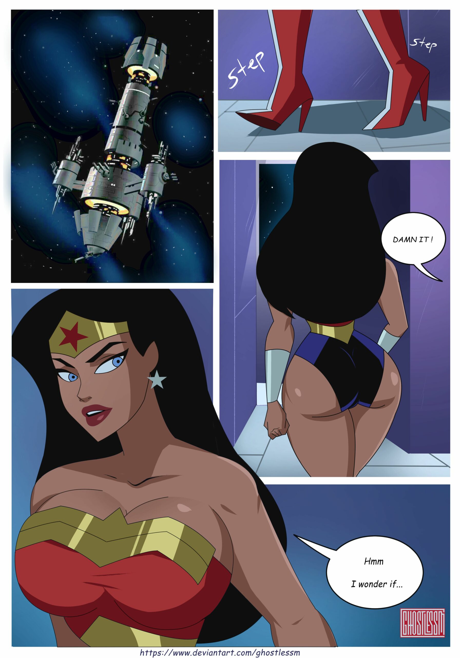 Hot Workout (Justice League) [GhostlessM] #2