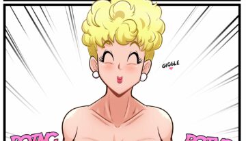 Mrs. Brief strip game (Dragon Ball Z) [KogeiKun] #2